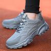 Summer Mesh Safety Shoes Men Steel Toe Sneakers Lightweight Breathable Shoes Anti-puncture White Work Protective Sneakers Men