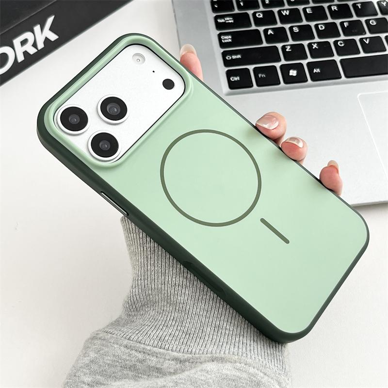 Official Matte Magnetic Hard Case for For Iphone 17 Air 16 14 1 Plus 13 12  Pro Max Phone For  Wireless Charging Armor Cover