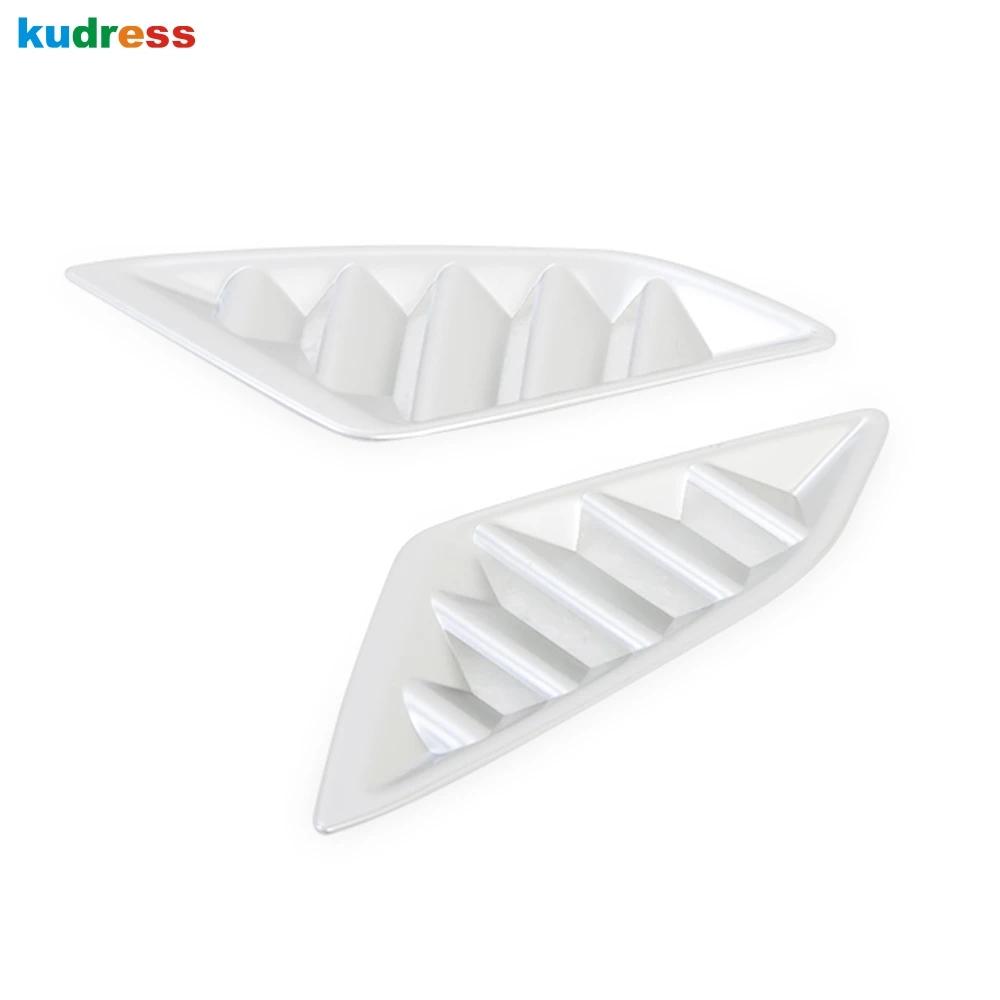 

For Mazda 3 Axela 2014 2015 2016 2017 2018 ABS Matte Car Front Upper Air Condition Vent Outlet Cover Trim Inteiror Accessories Style 2