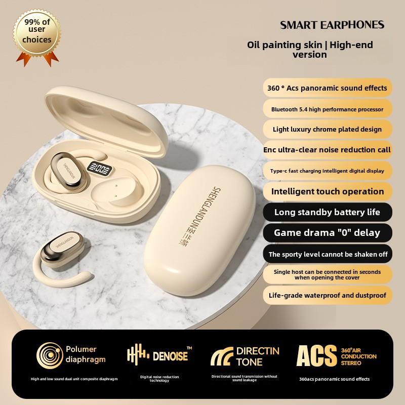 The Explosive OWS Wireless Sports Bluetooth Headset Does Not Fit The Ear Hanging Ear Stereo Ultra-long Life