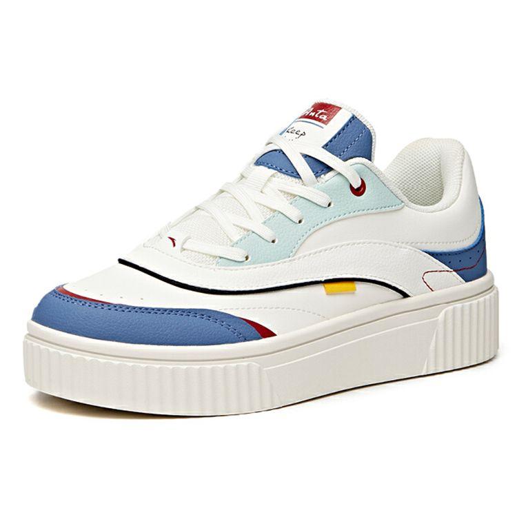 Anta Lifestyle Series Casual Low-Top Sneakers Women sneakers White Blue 922038026-3