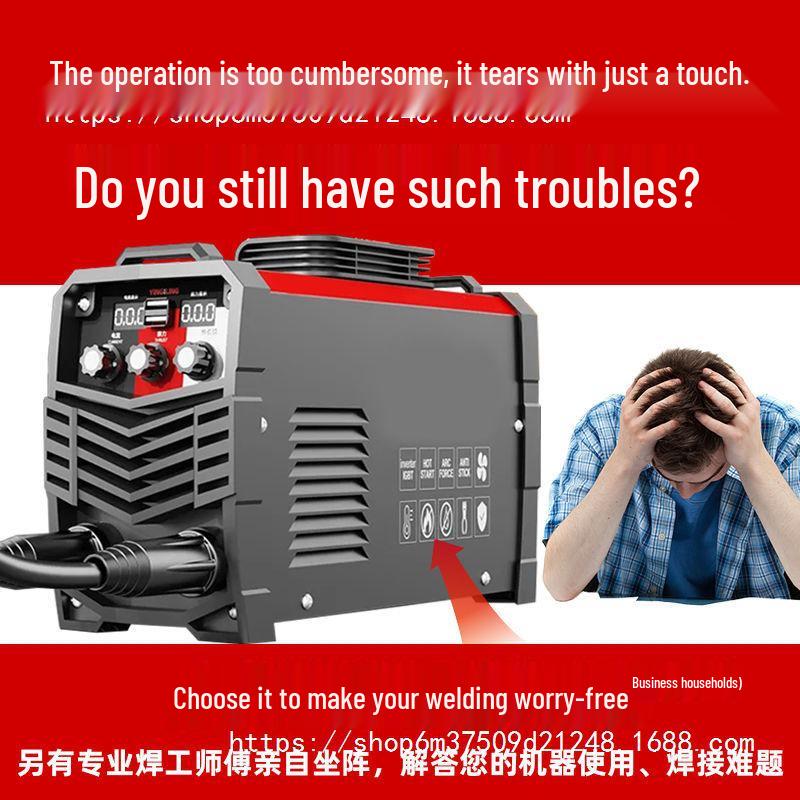 315 Electric Welder: Portable Dual Voltage (220V/380V) for Household & Construction, Intelligent & Durable