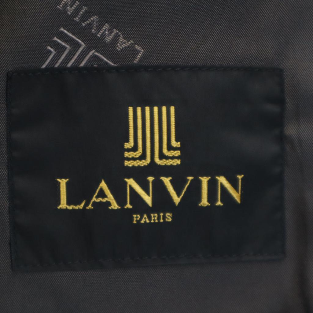LANVIN 90s Old suit Setup 50-46/88 Charcoal gray Men's Used
