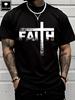 PAYEAH Christian Unisex T-shirt - Faith and Cross Christian Unisex T-shirt
