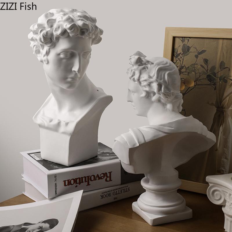 Europäische Venus Figuren Kunstwerk Statue Schreibtisch Dekoration Ornamente Venus Mädchen Charakter Harz Skulptur Raum Ästhetik Dekor