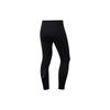 Li Ning Basketball Series Solid Color Tight Nine-Point Knitted Sports Pants Men Bottoms Black AULT007-2