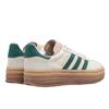 Adidas Gazelle Bold Magic Beige Collegiate Green