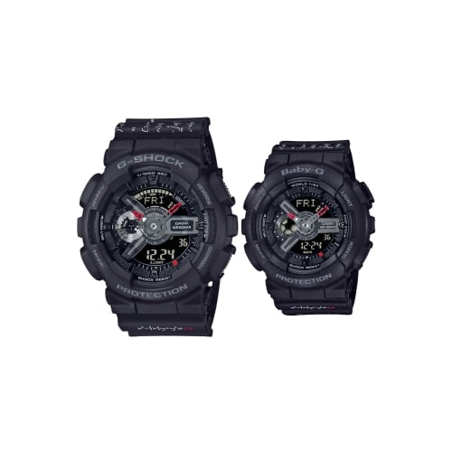 

Casio G-SHOCK G PRESENTS LOVER S COLLECTION 2021 G-SHOCK x BABY-G Pair Watch LOV-21A-1AJR Black