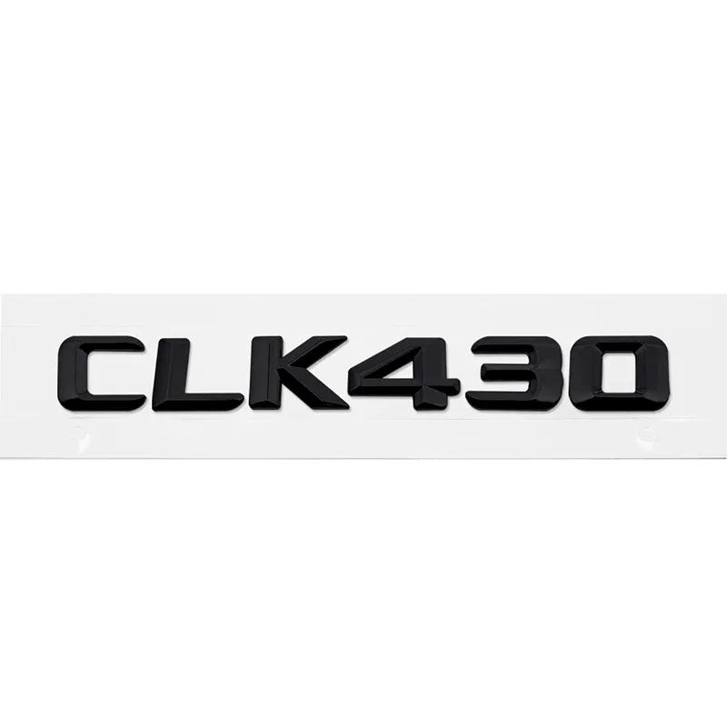 Old Style Metal ABS Car Emblem Sticker Tail Letter Badge for Mercedes Benz CLK Class CLK350 CLK430 CLK500 CLK550 Accessories