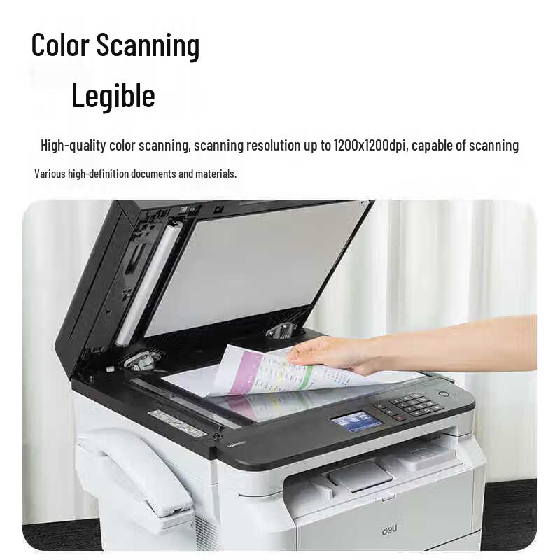 Deli M3400FDN 4-in-1 Multifunction Laser Printer CN plug (adapter included)