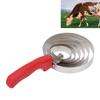 Stainless Steel Curry Comb for Sheep Horses Cows Relieve Itching Stable Supplies6 Rings