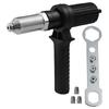 Rivettatrice Compatta Strumenti per Dadi Inserti Macchina Rivettatrice Elettrica Adattatore per Trapano Rivettatore