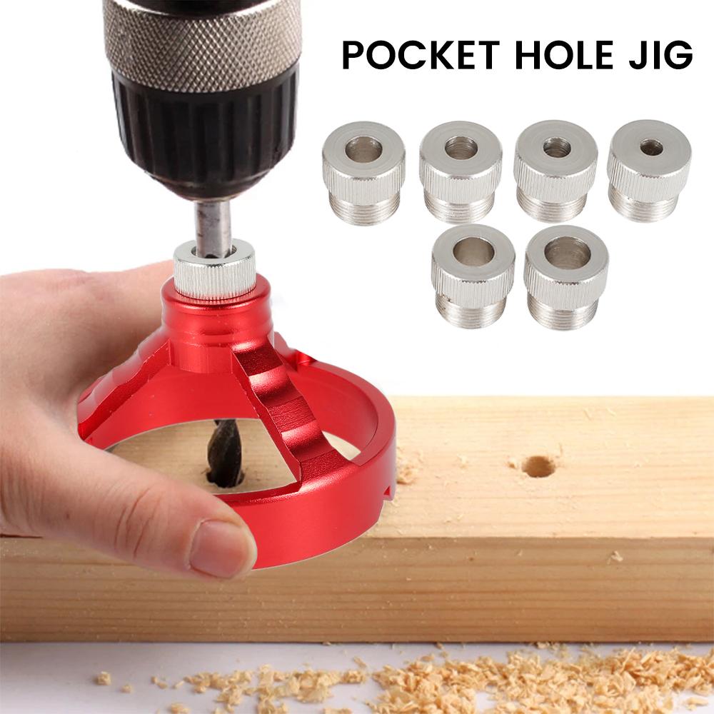 Vertical Drill Guide Positioner Straight Carpentry Hole Puncher Locator Jig Hinged Woodworking Tool