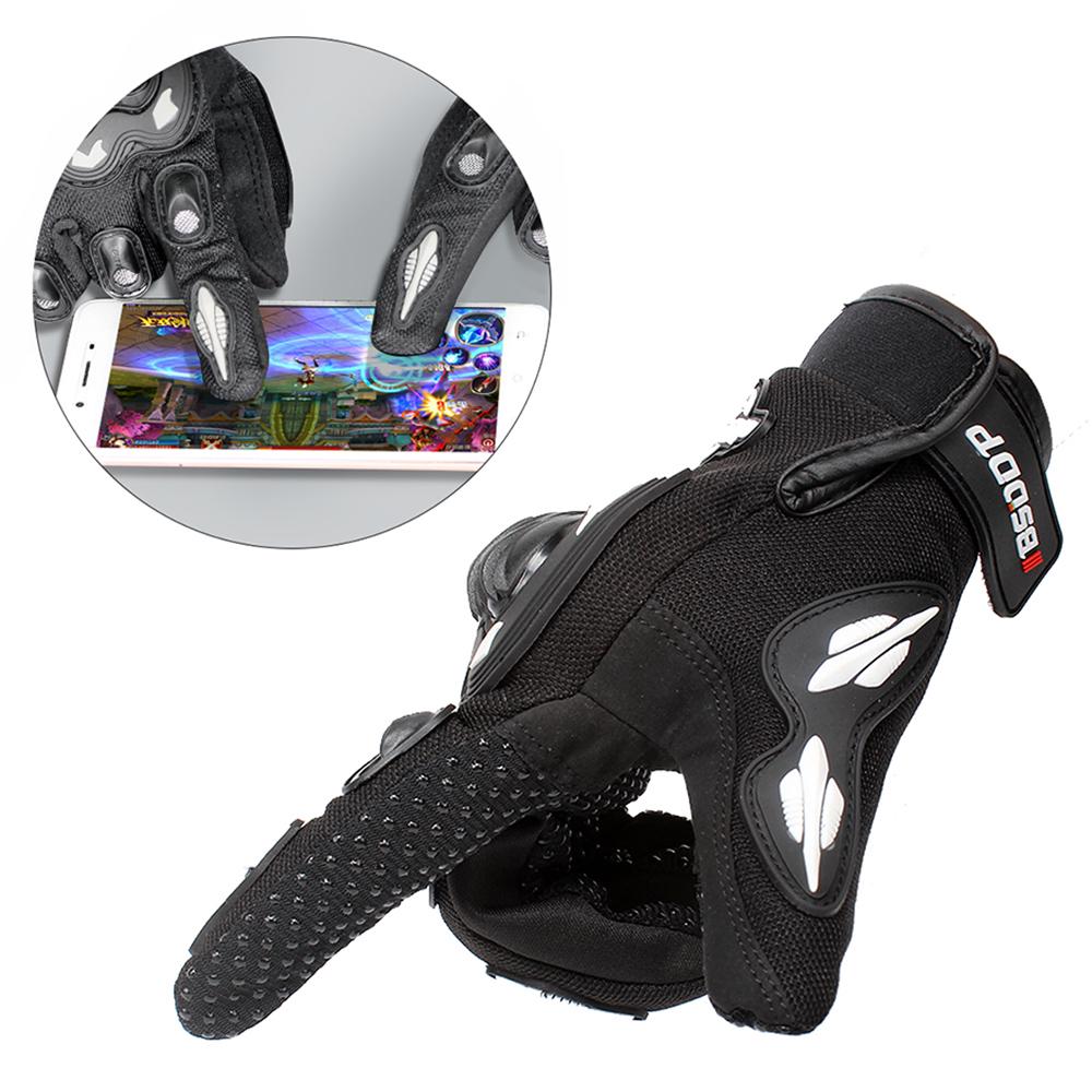 Férfi motoros kesztyűk érintőképernyős teljes ujjú motorversenyzés motorkerékpár motocross hegyi lélegző