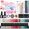 PHOENIXY Gel Nail Polish Kit with U V Light 20 Colors Gel Polish Nail Kit Soak Off Gel Nail Set Manicure Tools Nail Gel Kit Gifts for Women
