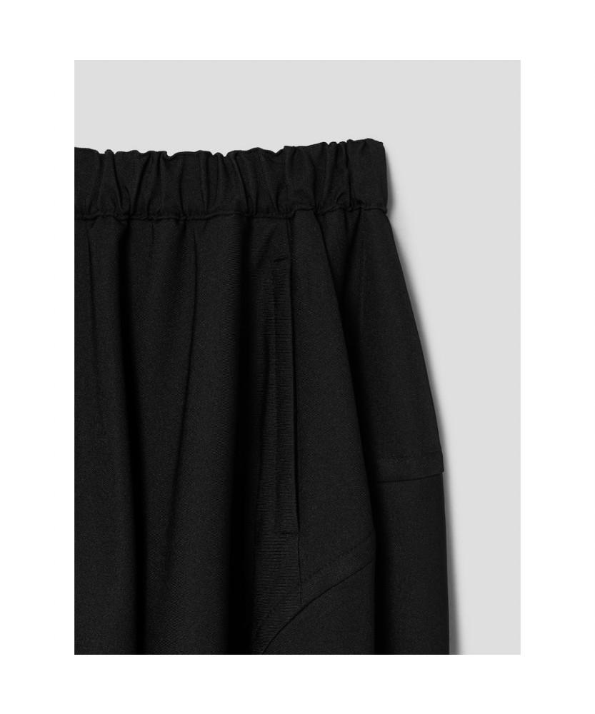 Anggae Balloon Skirt Black