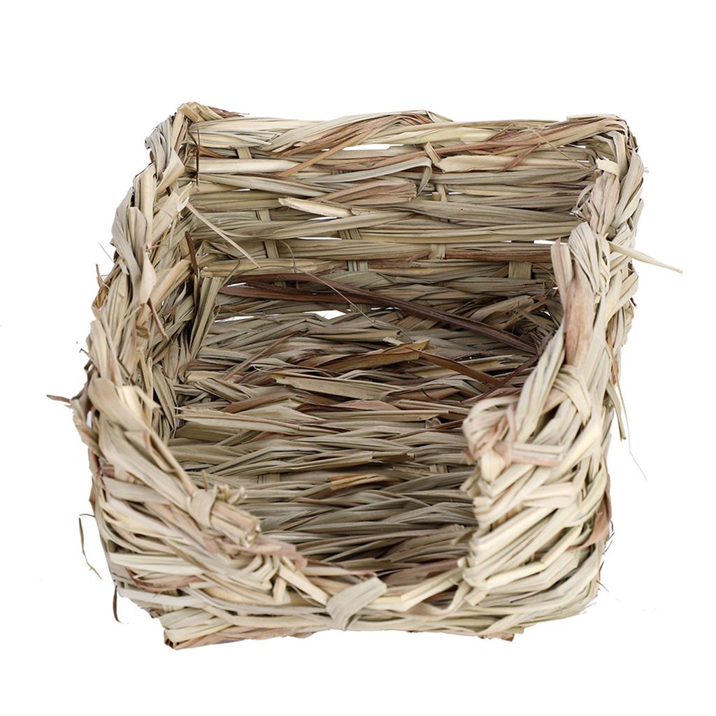 Durable Rabbit Grass House Chew Toy Mat Bed for Hamster Guinea Pig Bunny