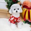 1PC Sweatshirt Cute Pullover For Small Medium Dogs Holiday Gifts Winter Dog Clothes Christmas