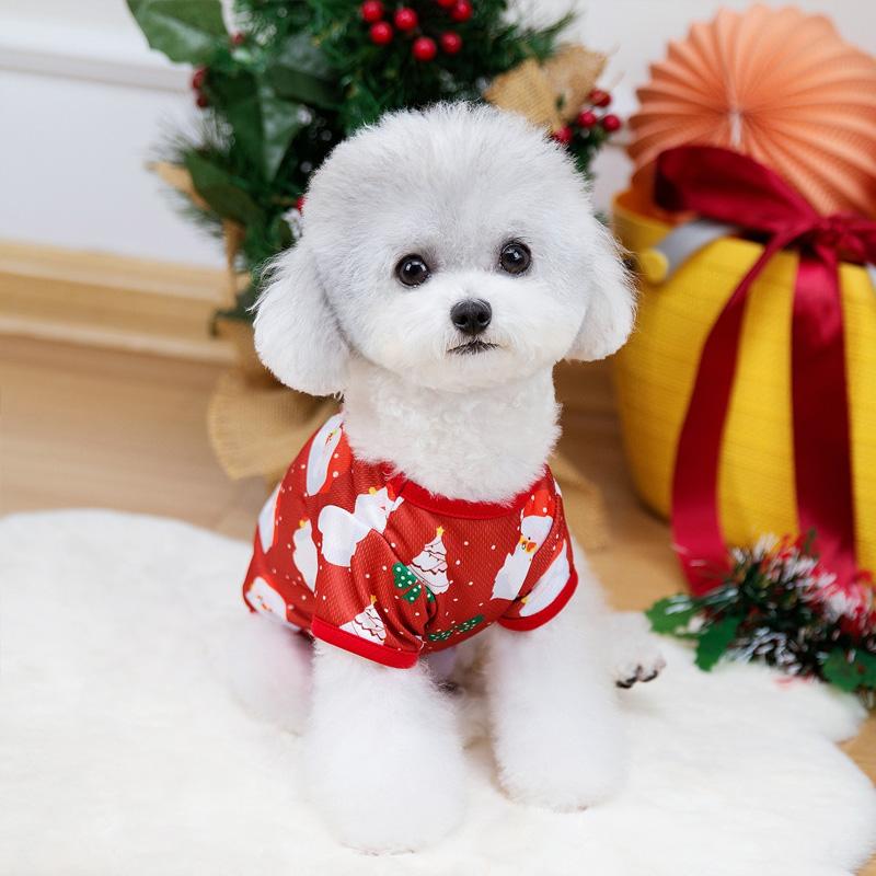 1PC Sweatshirt Cute Pullover For Small Medium Dogs Holiday Gifts Winter Dog Clothes Christmas