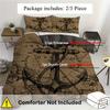 2/3pcs Navigation Anchor Pattern Duvet Cover Set, World Map Retro Comfortable And Breathable Bedding Decoration, Suitable