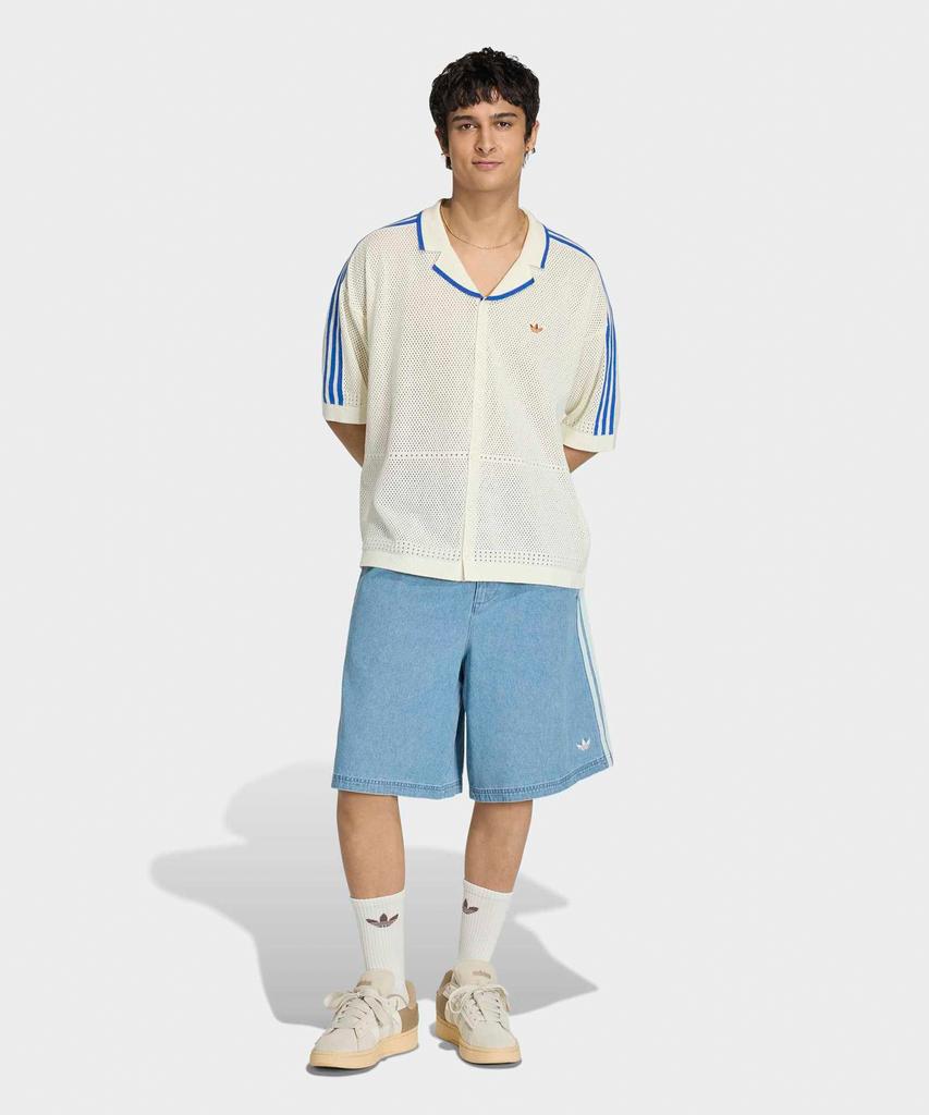 ADIDAS Knit Resort Shirt - White / Kx1223