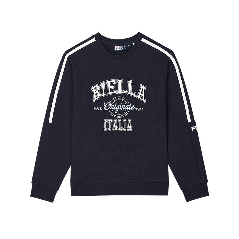 

New FILA Sweat Sweatshirt Men s Hero Blue F11M449210FNV 185/104A/XXL