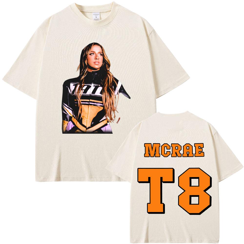 Singer Tate Mcrae T8 Graphic T Shirts So Close To What T Shirt Men Women Fashion Vintage Trend T-shirts Casual Oversized T-shirt