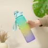 1 Liter Water Bottle with Times To Drink and Straw 32 OZ Leak-proof Drinking Bottle Outdoor Travel Sports Gym