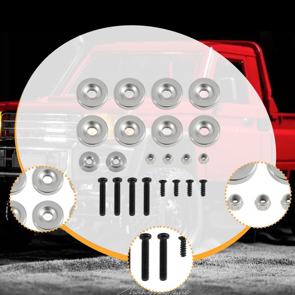 RC Body Mount Kit,Replace,Easy to Install,Sturdy,Upgrade,Hardware,for MN82 1/12 Lift