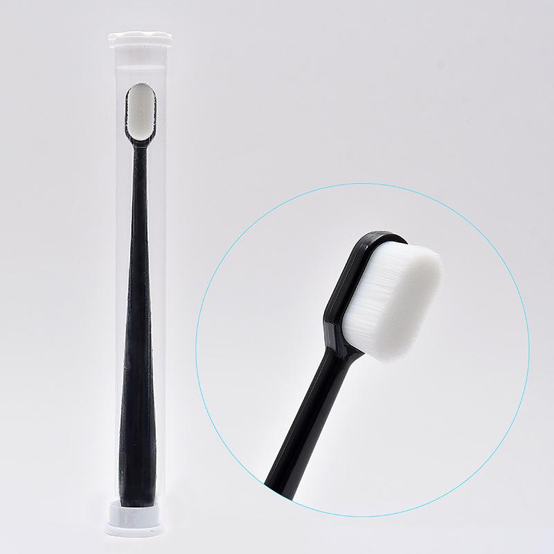 Soft Bristle Toothbrush Adult Cleaning Toothbrush Ultra-fine Soft Toothbrush Super Soft Teeth Deep Cleaning Portable Toothbrush