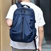 SCIONE Men's Casual Large-Capacity Backpack Lightweight Burden-reduced Waterproof Solid Color Minimalist Outdoor Leisure Sports Backpack