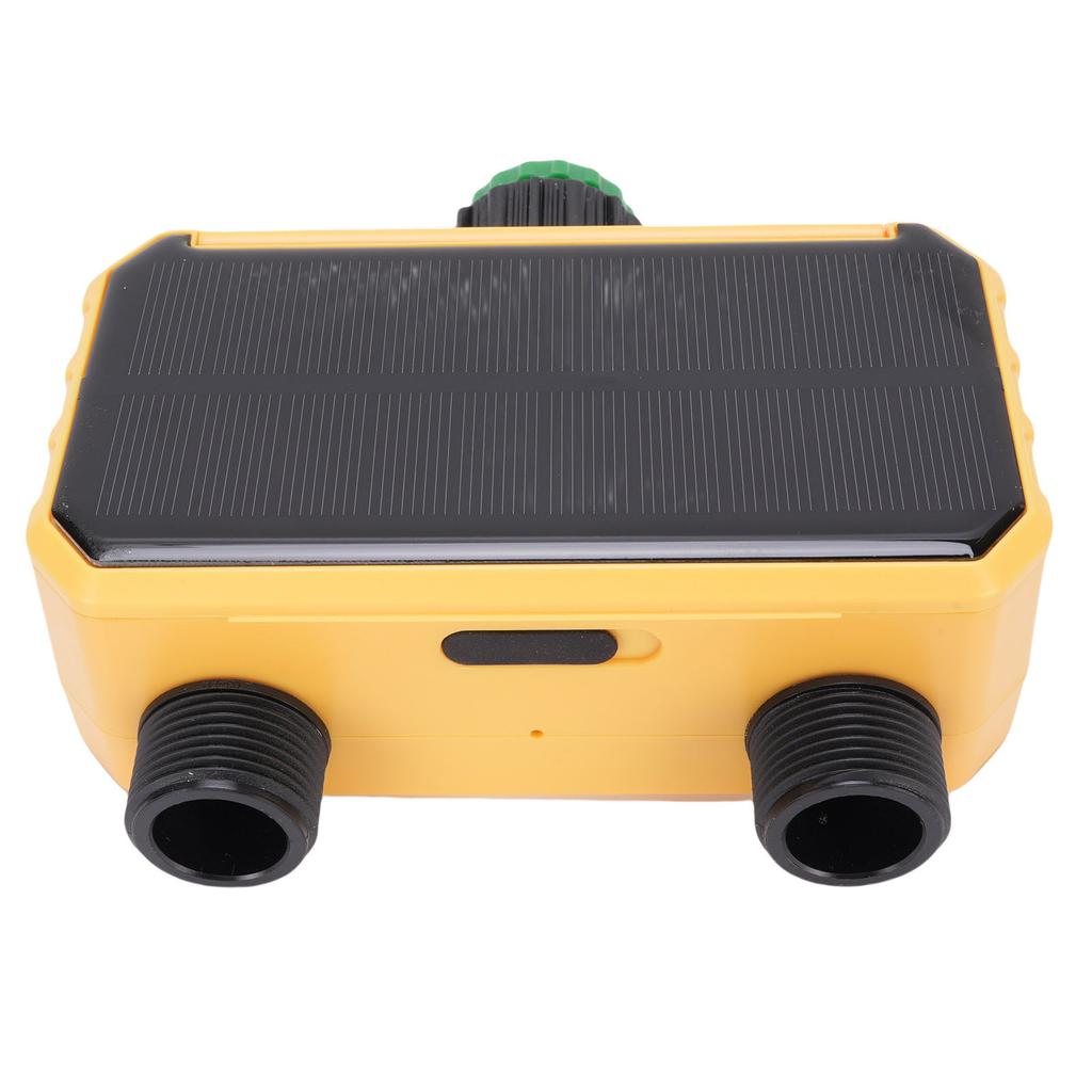 Solar Sprinkler Timer Double Outlet Reversible Adjustment Automatic Watering System Irrigation