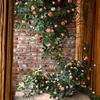 52cm Length Artificial Rose Vine Rose Bud Leaves Greenery Artificial Rose Flowers Vine Style Chain Design Greenery Chain