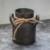 Garden Metal Plant Pots Vintage Milk Churn Flower Bucket Hanging Flower Holder