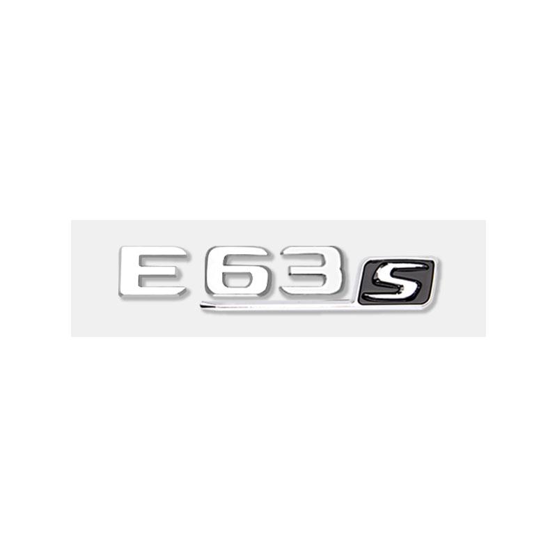 MLAI6 E63S Logo Badge Car Stickers for Mercedes Benz E63 Refitted Eclass 6.3AMG Fender Side Labelflag New Old Rear Trunk Displacement
