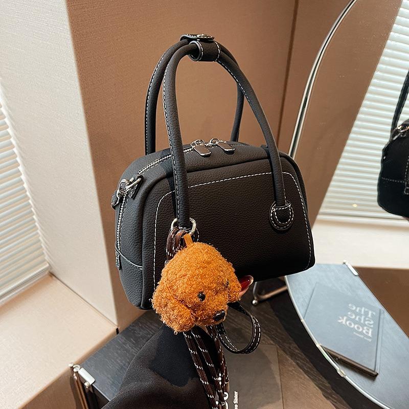 Retro fashion armpit bag women's new Maillard bowling bag new trend literary and casual shoulder bag