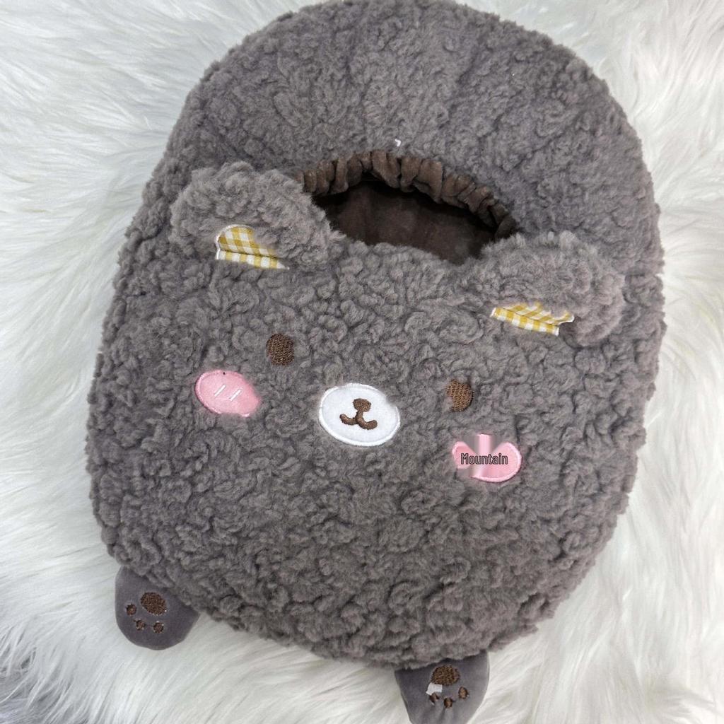 Vinteruppvärmd fotvärmardyna för flickor - Uppladdningsbar varmvattenflaska täcke