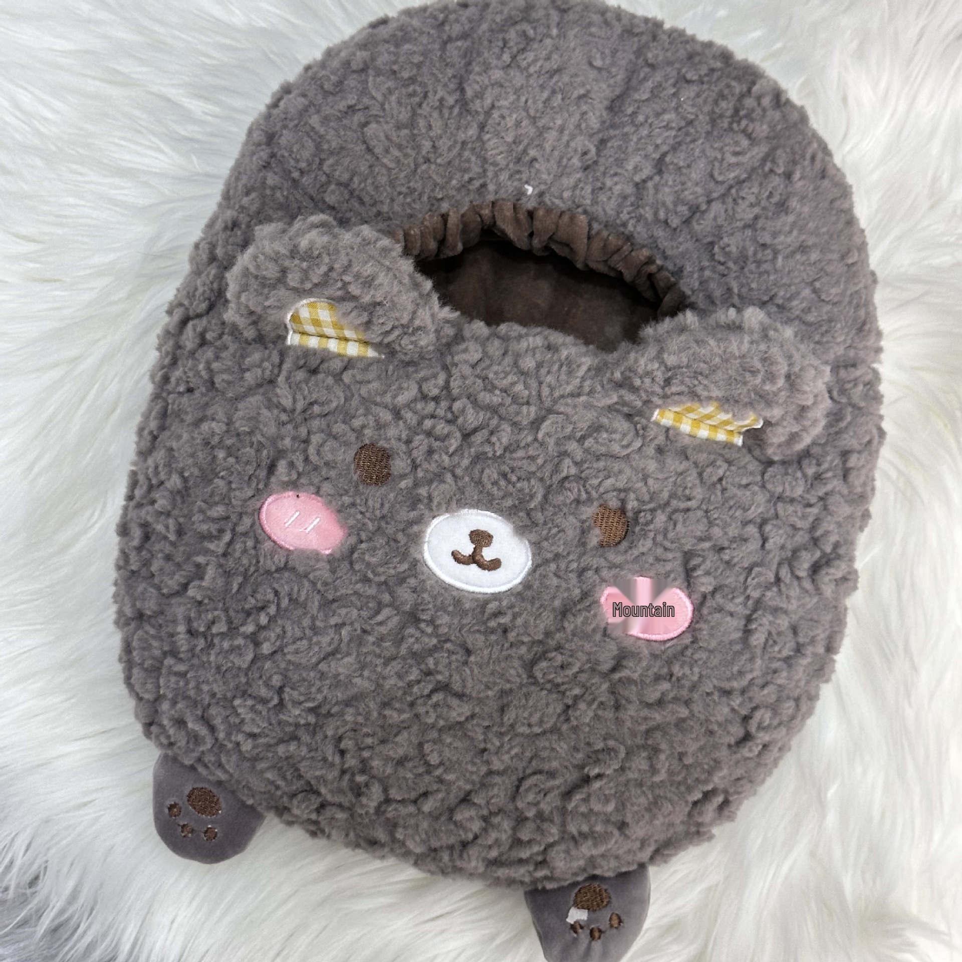 

Зимняя грелка для ног для девочек - Перезаряжаемая грелка с горячей водой, одеяло