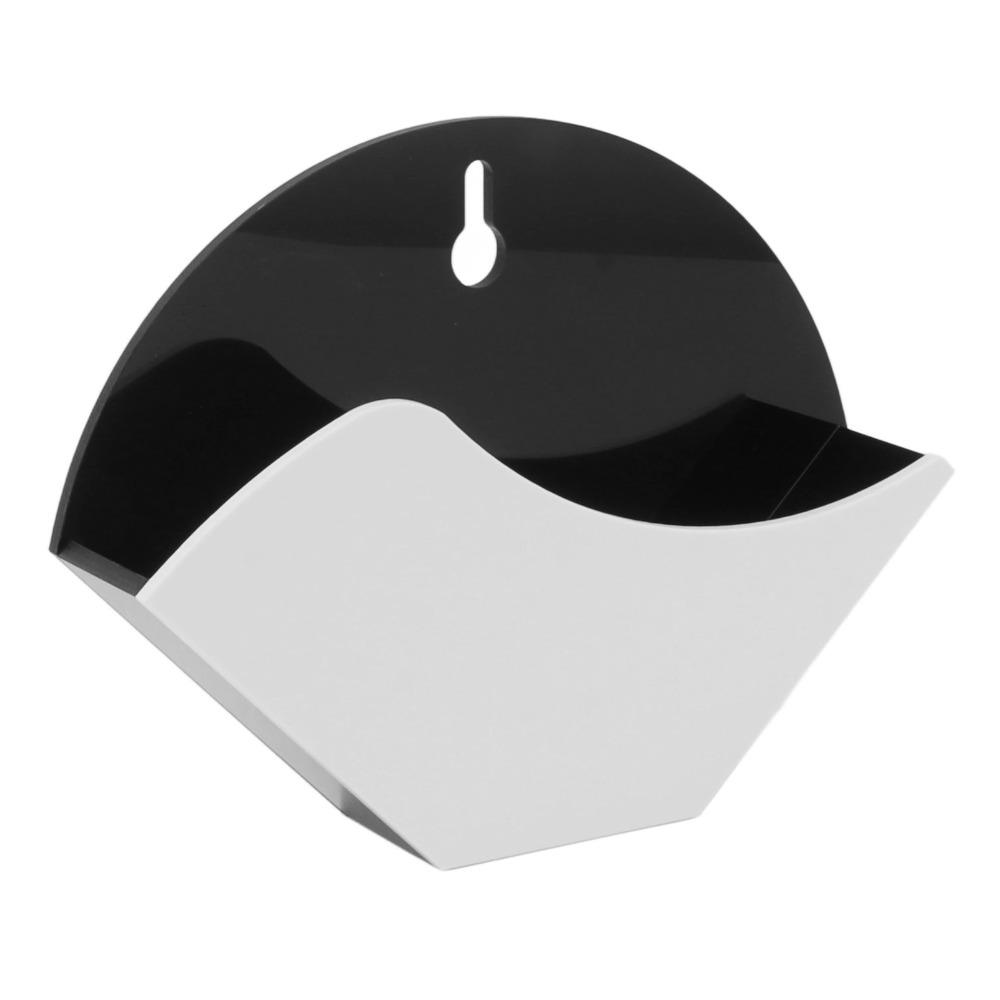 Wall Mount Coffee Filter Paper Rack Hangable Coffee Filter Paper Container Stand  For Kitchen