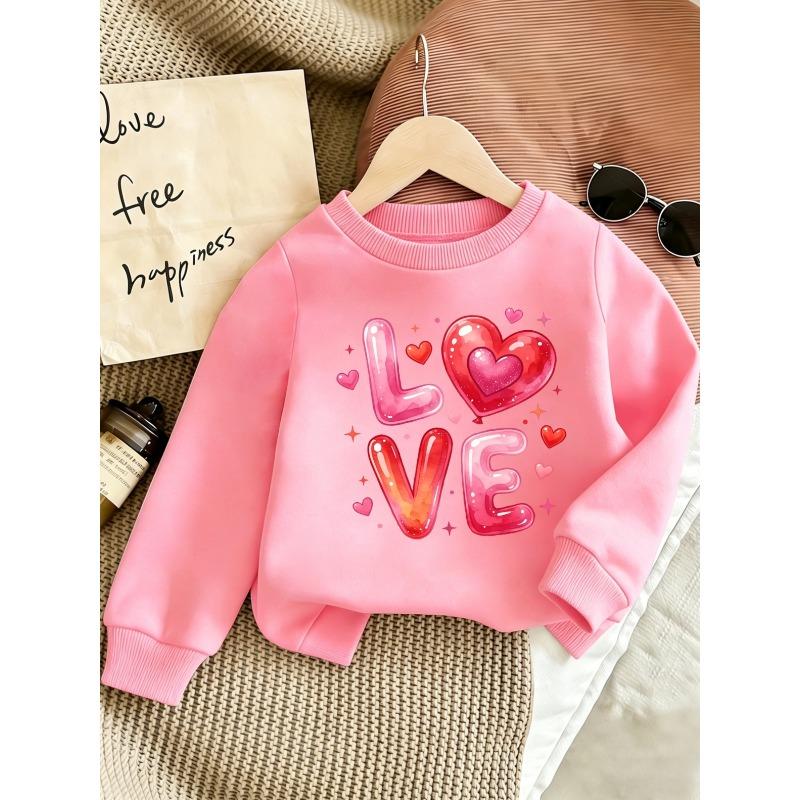 European Sizes Cute Printed Pattern 0-3 Years Old Kids' Comfortable Children's Spring Lightweight Round Neck Sweatshirt, Suitable for Outdoor Wear