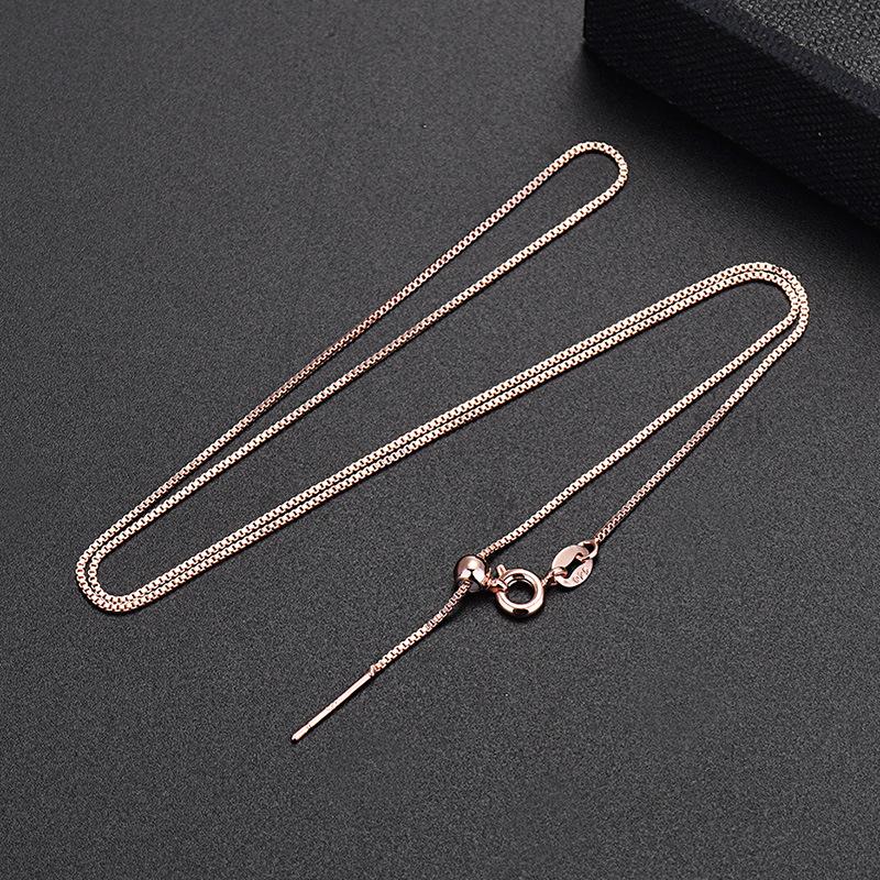 Fashion Needle-style Positioning Universal Necklace - Personalized Adjustable Length Collar Chain - Cross-shaped Chain for Women Single Link