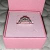 Used Swarovski stilla attract ring round cut with box