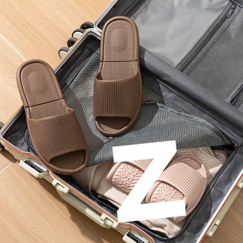 Slippers ladies summer hotel business trip beach travel foldable non-slip portable slippers men