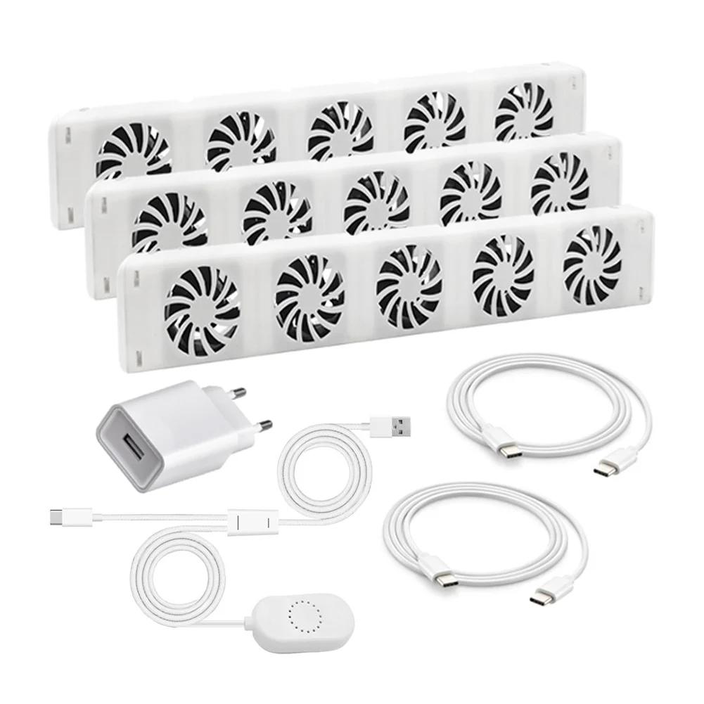 5.0 Radiator Fan For Smart Radiator Booster Extension Set For Home Heating Radiator Fan Energy-efficient Fan Heater Tool