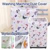 Waterproof Washing Machine Cover Sunscreen Size Adaptation Washer Cover Cloth Easy Installation Protective Cover