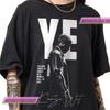 KANYE Hip Hop Retro Grafické Unisex Tričko S-5XL