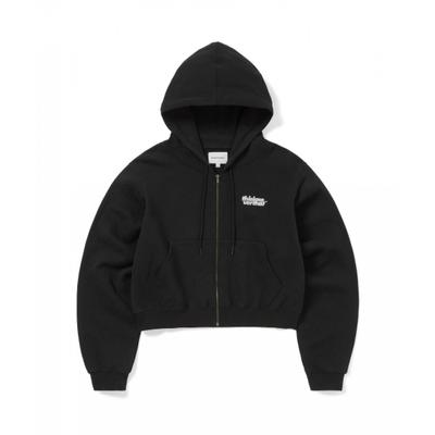 Ol Logo W Zip Up Hoodie Black