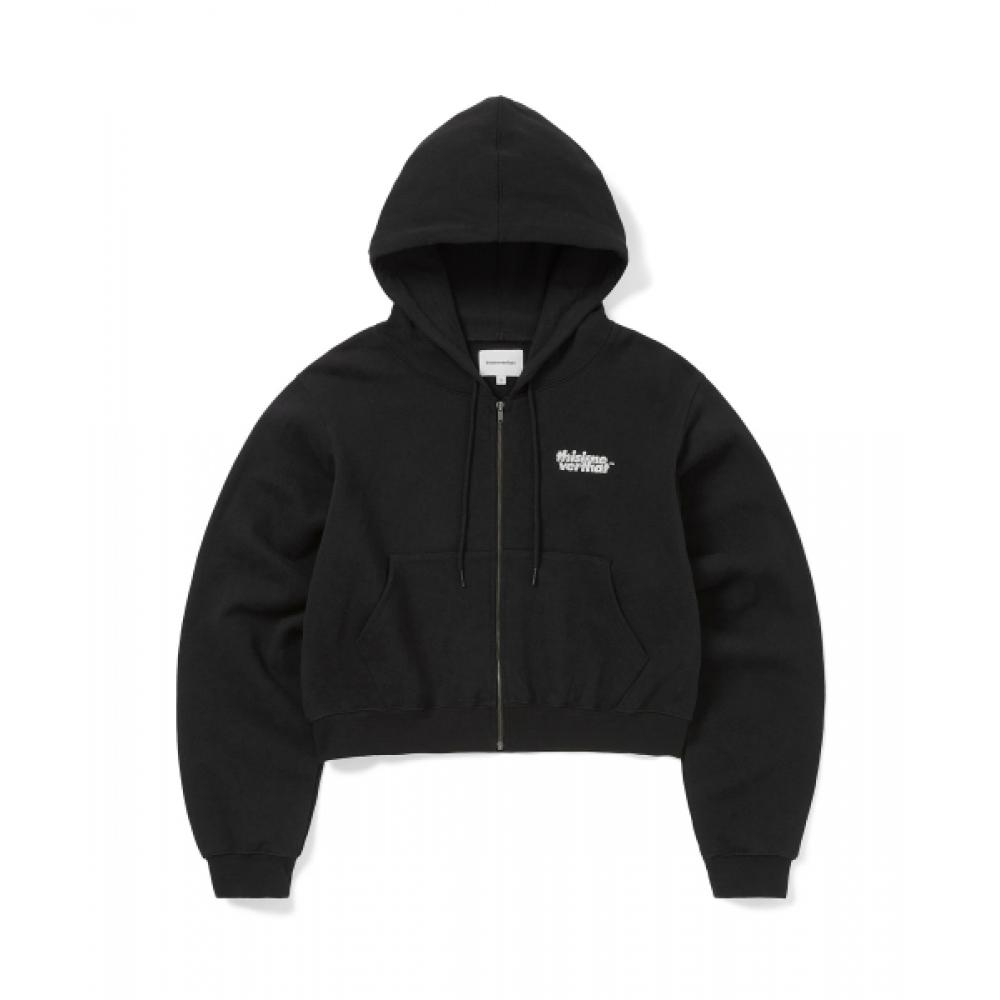 Thisisneverthat Ol Logo W Zip Up Hoodie Black M 7980₽