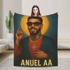 Anuel AA Rhlm 2 Album  Blanket Quality Soft Warm  Throw Blanket Autumn Travel Office Home Decor Funny Bedspread