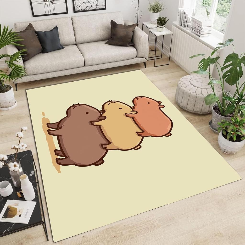 Washable Area Rugs for Living Room Bedroom,Vast Cosmic Landscape Non Slip Rug,Low Pile Soft Fantastic Nebula Indoor Floor Carpet